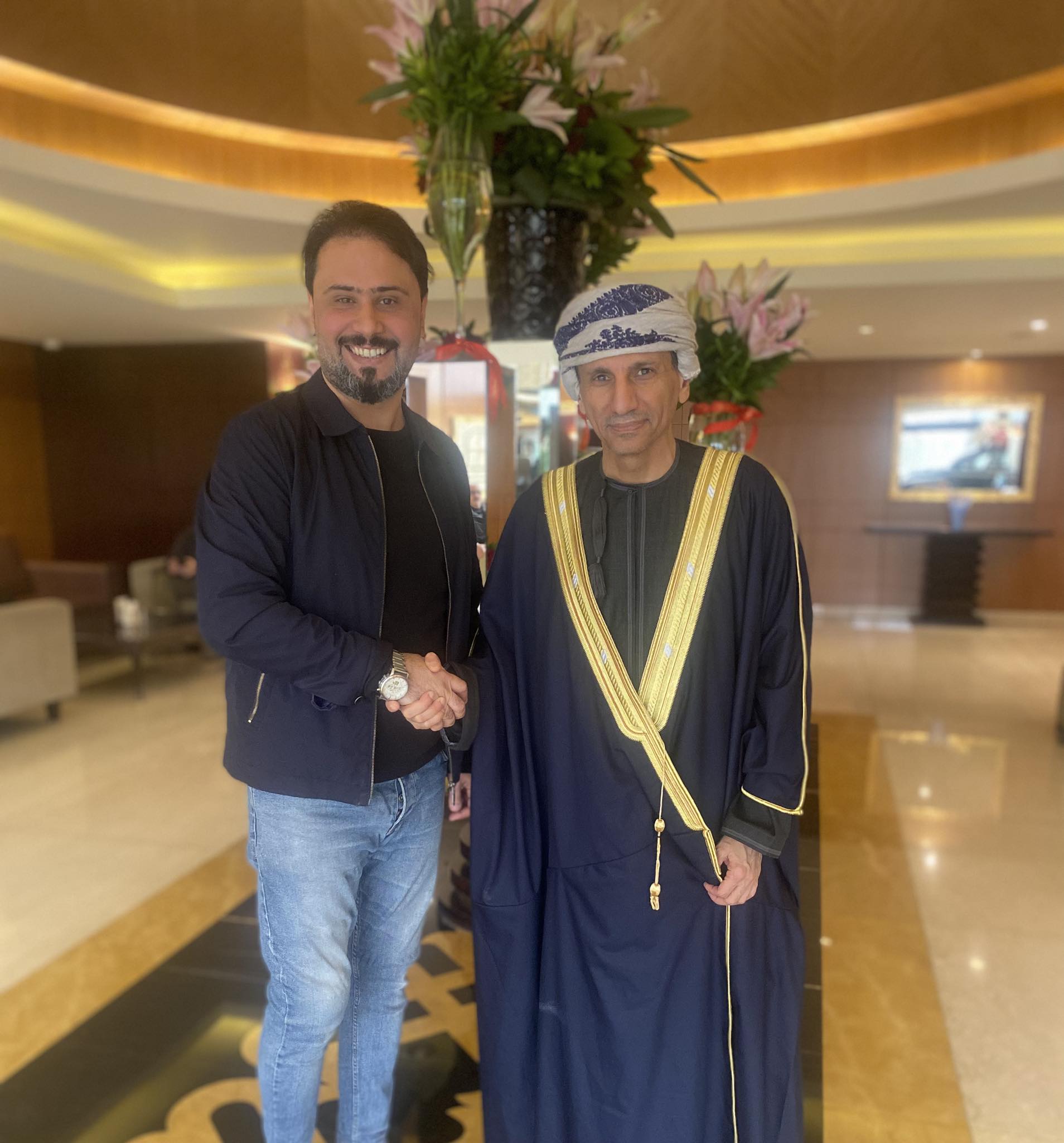 رئيس منظمة الوليد للإغاثة والتنمية يلتقي رئيس بعثة الأمم المتحدة في العراق